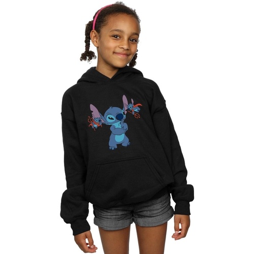 Vêtements Fille Sweats Disney Lilo And Stitch Little Devils Noir