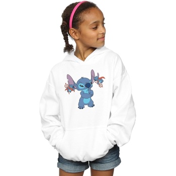 Vêtements Fille Sweats Disney Lilo And Stitch Little Devils Blanc