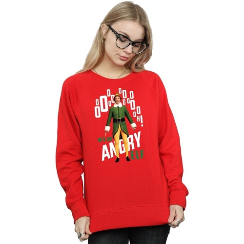 Vêtements Femme Sweats Elf Angry Rouge