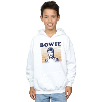 Vêtements Garçon Sweats David Bowie  Blanc