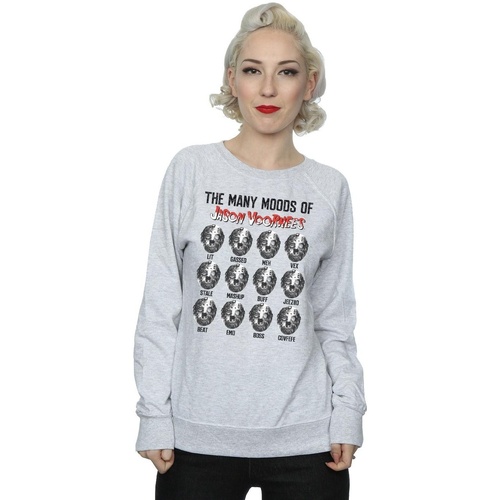 Vêtements Femme Sweats Friday 13Th The Many Moods Of Jason Voorhees Gris