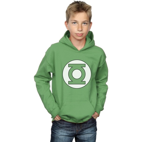 Vêtements Garçon Sweats Dc Comics Green Lantern Logo Vert