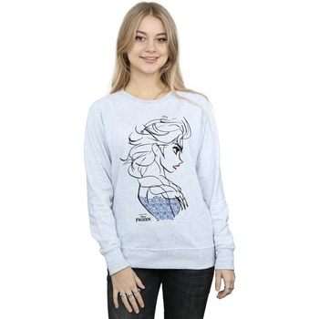 Vêtements Femme Sweats Disney Frozen Elsa Sketch Gris