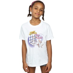 Vêtements Fille T-shirts manches longues Animaniacs Pinky And The Brain Take Over The World Blanc