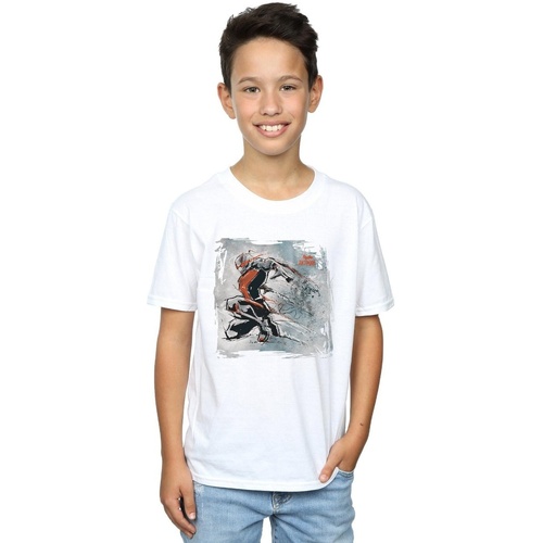 Vêtements Garçon T-shirts manches courtes Marvel Ant-Man Art Sketch Blanc
