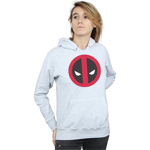 Vêtements Femme Sweats Marvel Deadpool Large Clean Logo Gris