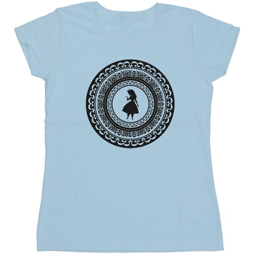Vêtements Femme T-shirts manches longues Disney Alice In Wonderland Circle Bleu