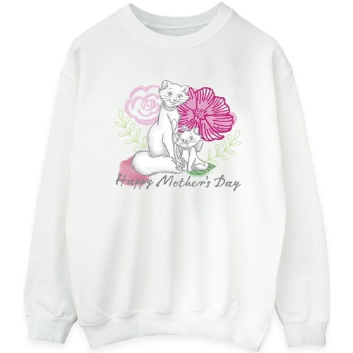 Vêtements Femme Sweats Disney The Aristocats Mother's Day Blanc