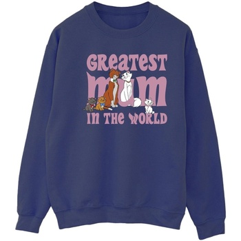 Vêtements Femme Sweats Disney The Aristocats Greatest Mum Bleu