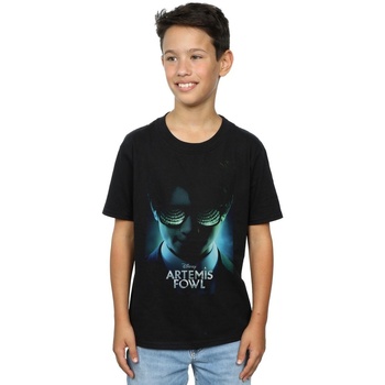 Vêtements Garçon T-shirts manches courtes Disney Artemis Fowl Poster Noir