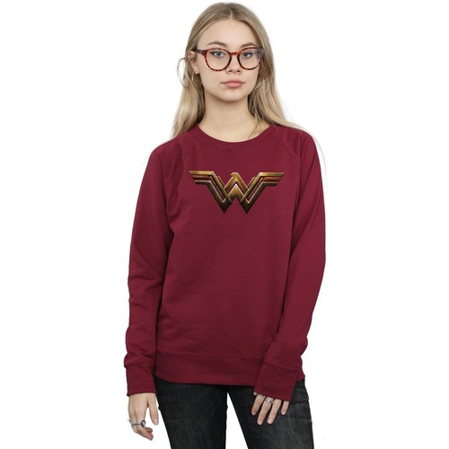 Vêtements Femme Sweats Dc Comics Justice League Movie Wonder Woman Emblem Multicolore