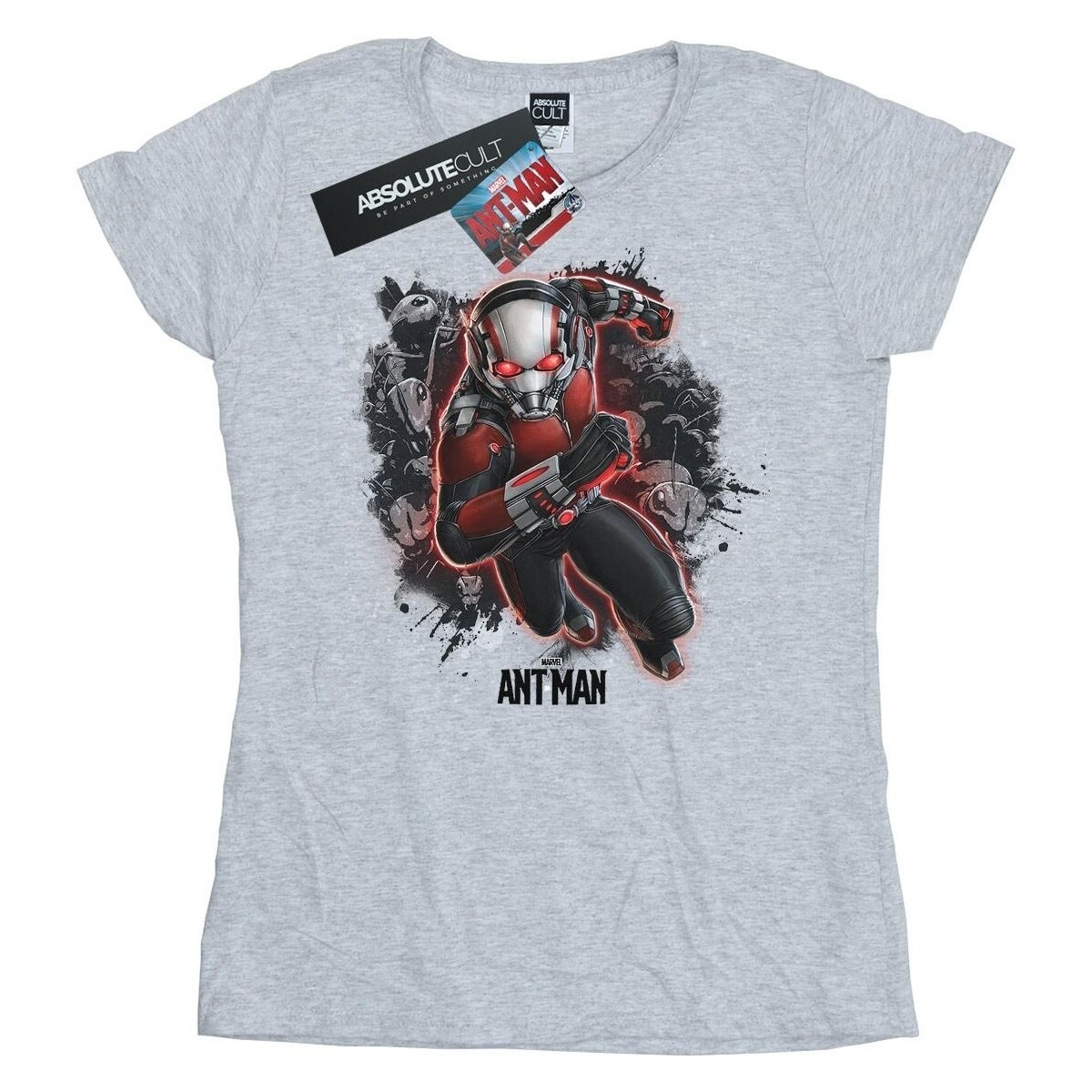 Vêtements Femme T-shirts manches longues Marvel Ant-Man Ants Running Gris