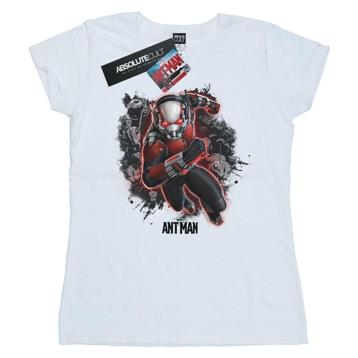 Vêtements Femme T-shirts manches longues Marvel Ant-Man Ants Running Blanc