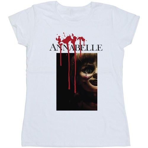 Vêtements Femme T-shirts manches longues Annabelle Peep Poster Blanc