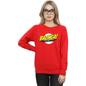 Vêtements Femme Sweats The Big Bang Theory Sheldon Bazinga Rouge