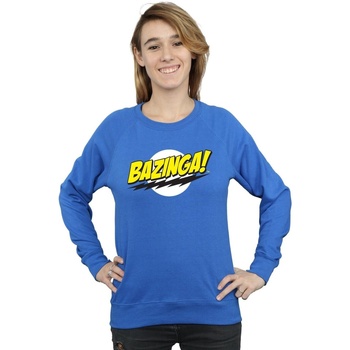 Vêtements Femme Sweats The Big Bang Theory Sheldon Bazinga Bleu
