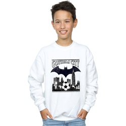 Vêtements Garçon Sweats Dc Comics Batman Football Gotham City Blanc