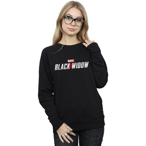 Vêtements Femme Sweats Marvel Black Widow Movie Logo Noir