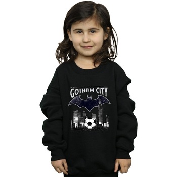 Vêtements Fille Sweats Dc Comics Batman Football Gotham City Noir
