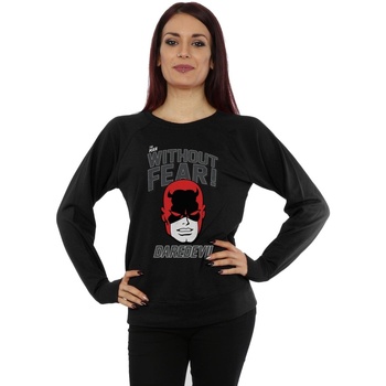 Vêtements Femme Sweats Marvel Daredevil Without Fear Noir