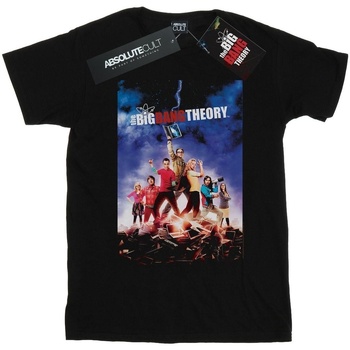 Vêtements Fille T-shirts manches longues The Big Bang Theory Character Poster Noir