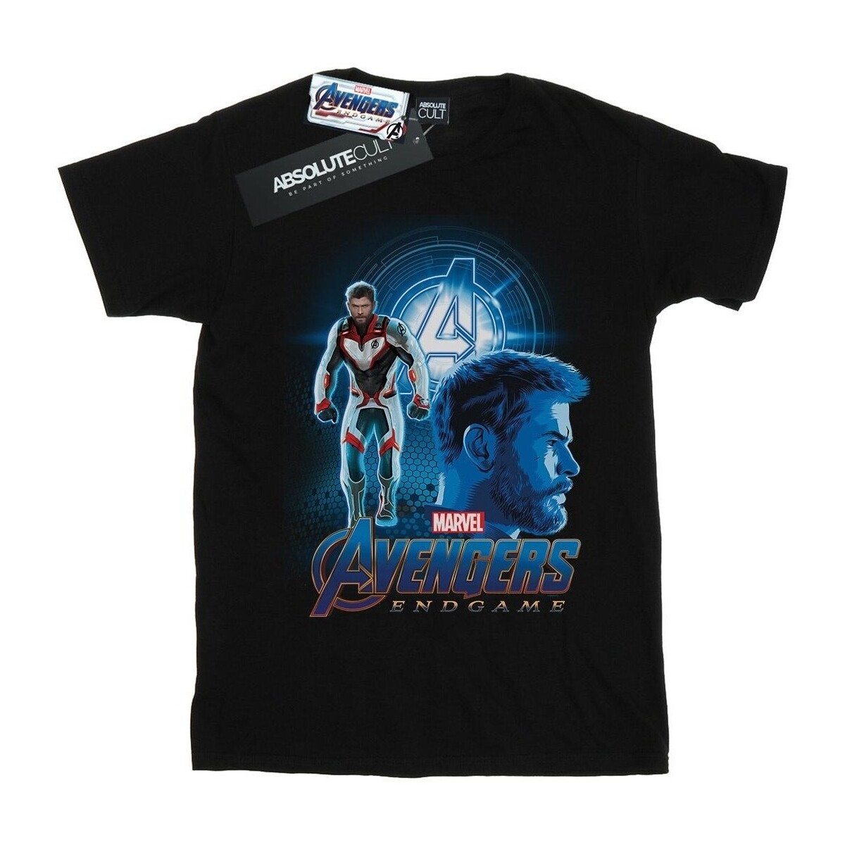 Vêtements Homme T-shirts manches longues Marvel Avengers Endgame Thor Team Suit Noir
