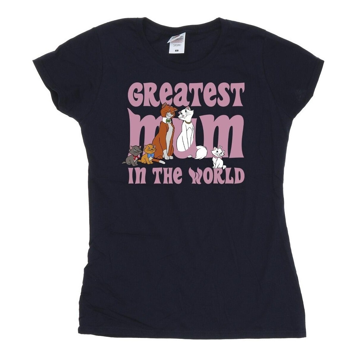 Vêtements Femme T-shirts manches longues Disney The Aristocats Greatest Mum Bleu