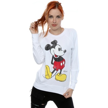 Vêtements Femme Sweats Disney Mickey Mouse Classic Kick Blanc