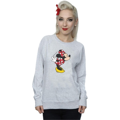 Vêtements Femme Sweats Disney Minnie Mouse Split Kiss Gris