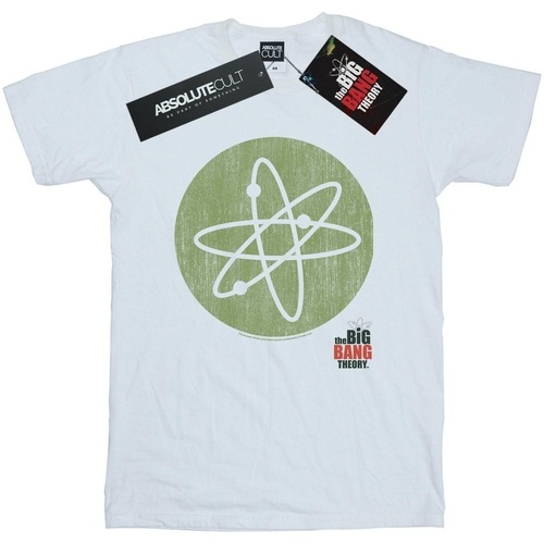 Vêtements Fille T-shirts manches longues The Big Bang Theory Big Bang Icon Blanc