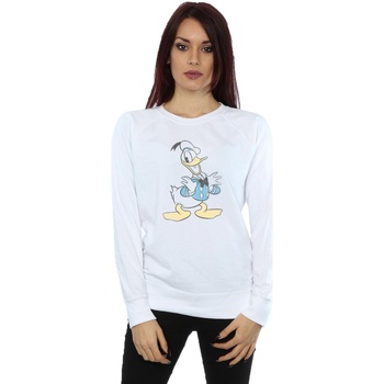 Vêtements Femme Sweats Disney Donald Duck Posing Blanc