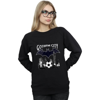 Vêtements Femme Sweats Dc Comics Batman Football Gotham City Noir