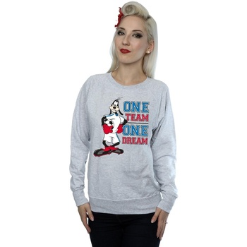 Vêtements Femme Sweats Disney Goofy One Team One Dream Gris