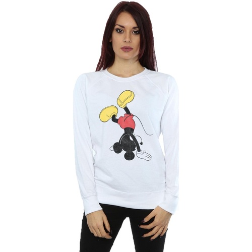 Vêtements Femme Sweats Disney Mickey Mouse Upside Down Blanc