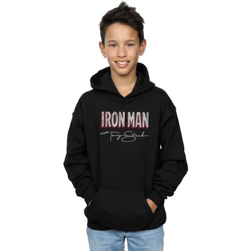 Vêtements Garçon Sweats Marvel Iron Man AKA Tony Stark Noir