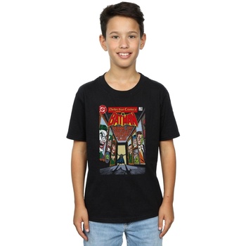 Vêtements Garçon T-shirts manches courtes Dc Comics Batman Rogues Gallery Noir