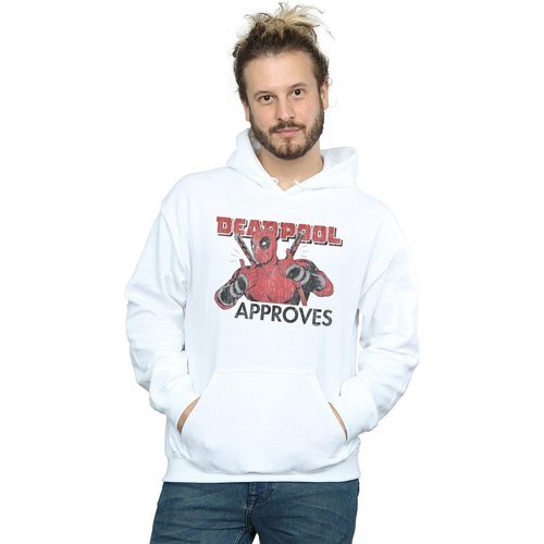 Vêtements Homme Sweats Marvel Deadpool Approves Blanc