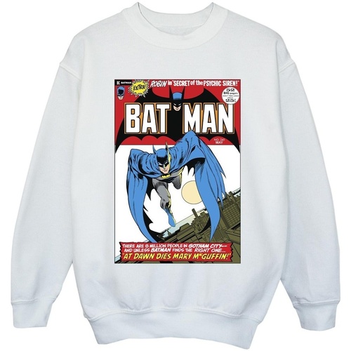 Vêtements Fille Sweats Dc Comics Running Batman Cover Blanc
