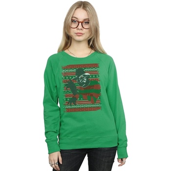 Vêtements Femme Sweats A Nightmare On Elm Street Christmas Fair Isle Vert