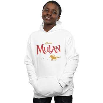 Vêtements Garçon Sweats Disney Mulan Movie Logo Blanc