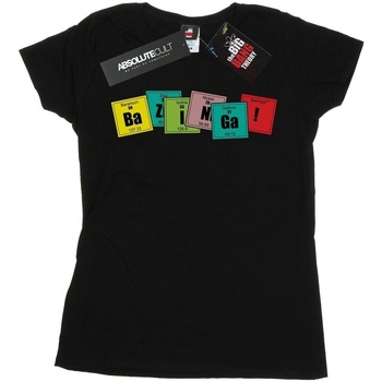 Vêtements Femme T-shirts manches longues The Big Bang Theory Bazinga Elements Noir