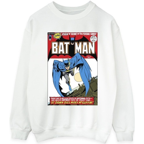 Vêtements Femme Sweats Dc Comics Running Batman Cover Blanc