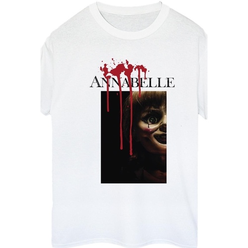 Vêtements Femme T-shirts manches longues Annabelle Peep Poster Blanc