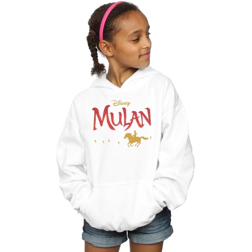 Vêtements Fille Sweats Disney Mulan Movie Logo Blanc