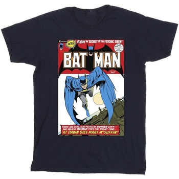 Vêtements Garçon T-shirts manches courtes Dc Comics Running Batman Cover Bleu