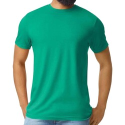 Vêtements Homme T-shirts manches longues Gildan Softstyle CVC Vert