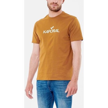 Vêtements Homme T-shirts manches courtes Kaporal - T-shirt col rond - camel Autres