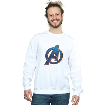 Vêtements Homme Sweats Marvel Avengers Endgame Heroic Logo Blanc