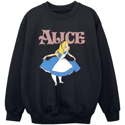 Vêtements Garçon Sweats Disney Alice In Wonderland Take A Bow Noir