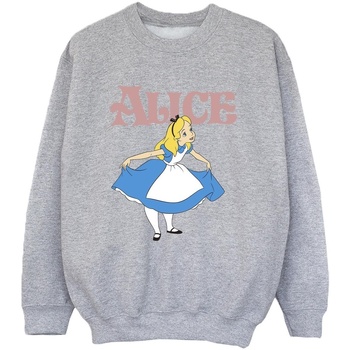 Vêtements Garçon Sweats Disney Alice In Wonderland Take A Bow Gris